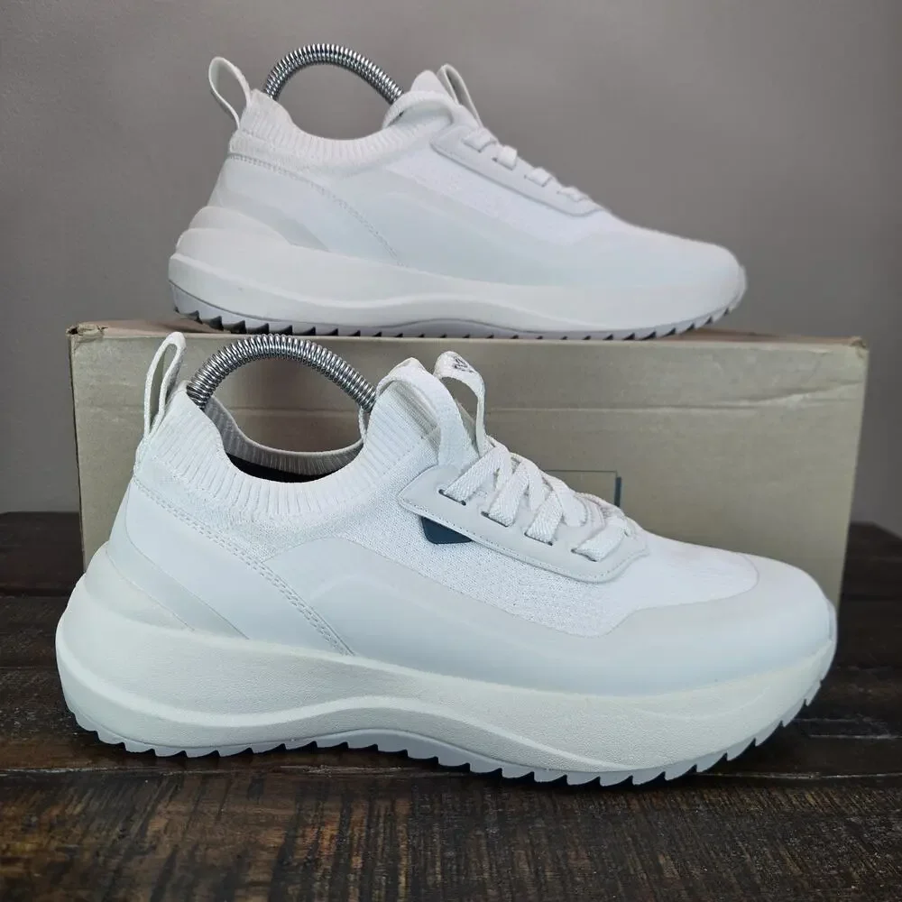 Vessi Stormburst Lowtop Womens Size 8 Waterproof Shoes Sneakers Hiking White